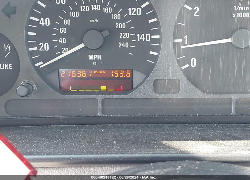 1998 BMW 318TI VIN: WBACG8327WKC82557