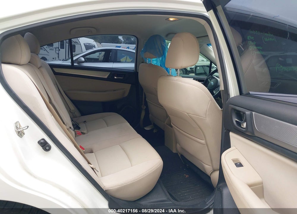 2016 SUBARU LEGACY 2.5I PREMIUM VIN: 4S3BNBC61G3004251