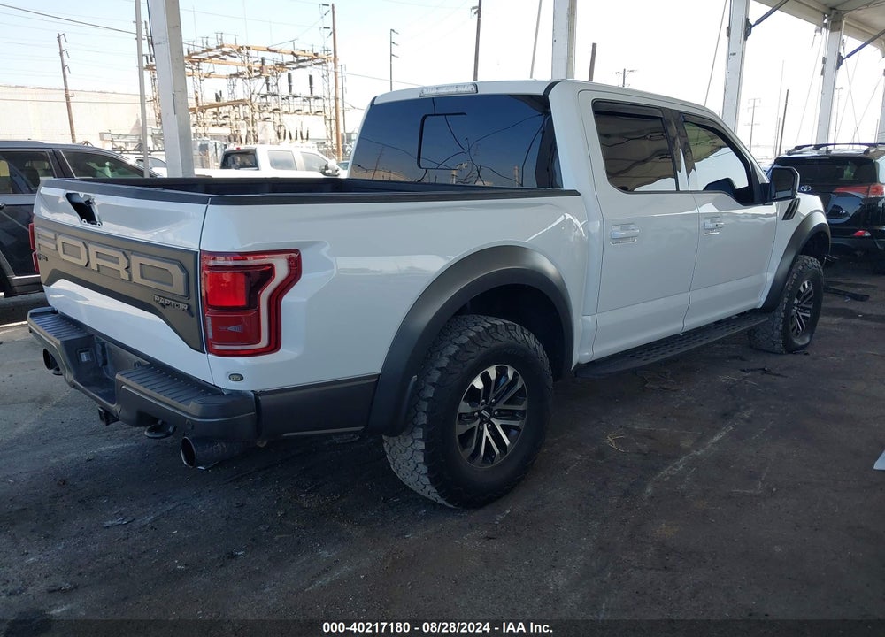 2019 FORD F-150 RAPTOR VIN: 1FTFW1RG7KFA74384