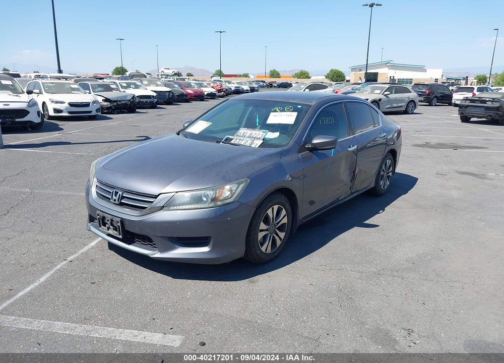 2013 HONDA ACCORD LX VIN: 1HGCR2F33DA021152