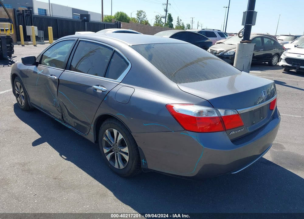 2013 HONDA ACCORD LX VIN: 1HGCR2F33DA021152