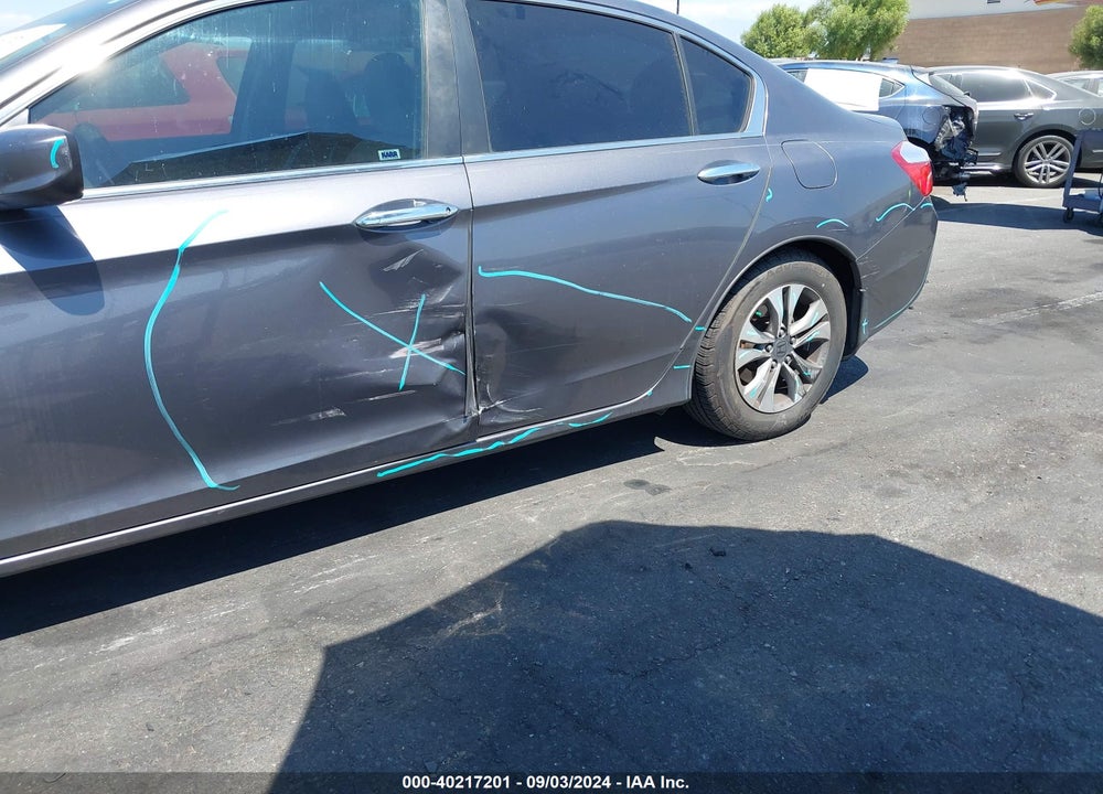 2013 HONDA ACCORD LX VIN: 1HGCR2F33DA021152