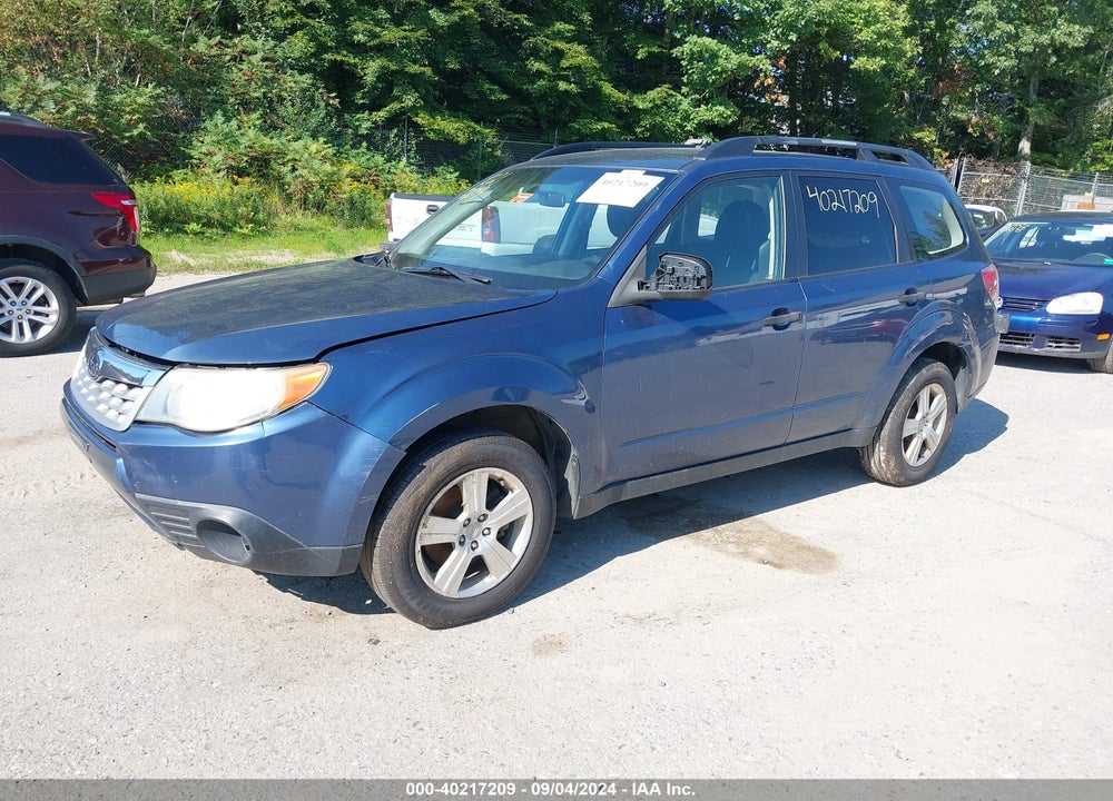 2012 SUBARU FORESTER 2.5X VIN: JF2SHABC6CH420061