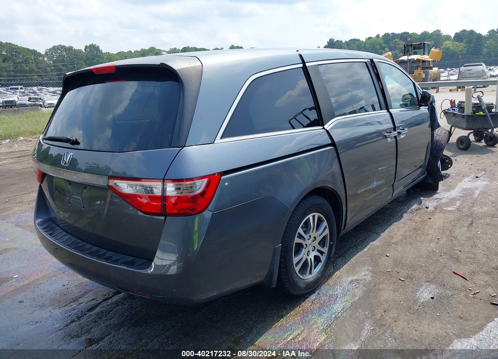 2013 HONDA ODYSSEY EX-L VIN: 5FNRL5H60DB018655