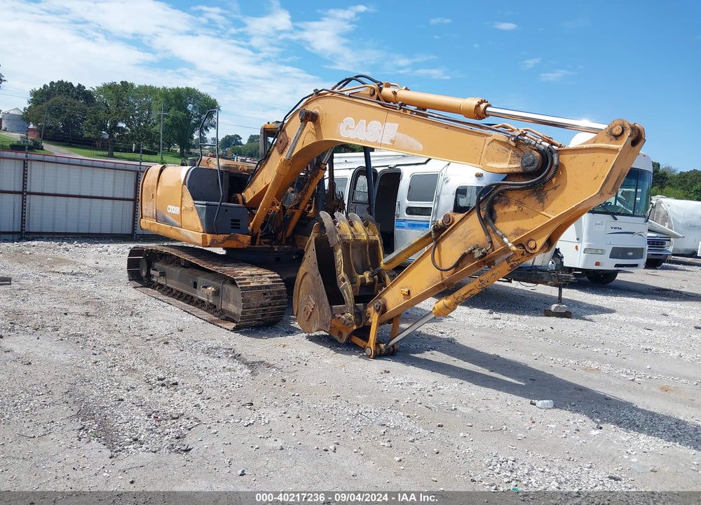 2007 CASE CX130B EXCAVATOR VIN: DAC130K5N8SAD1197