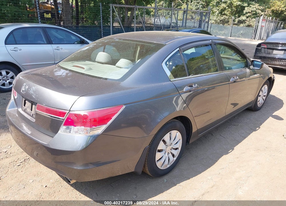 2012 HONDA ACCORD 2.4 LX VIN: 1HGCP2F31CA048550