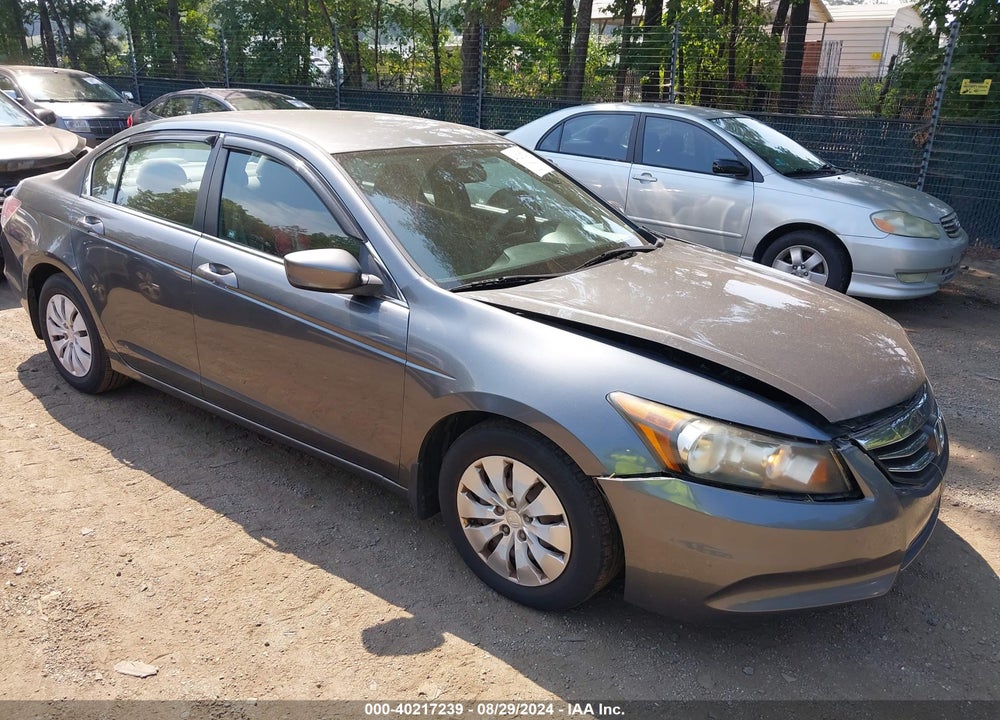 2012 HONDA ACCORD 2.4 LX VIN: 1HGCP2F31CA048550