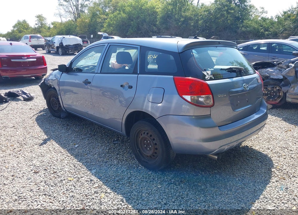2004 TOYOTA MATRIX STANDARD VIN: 2T1KR32E74C265079
