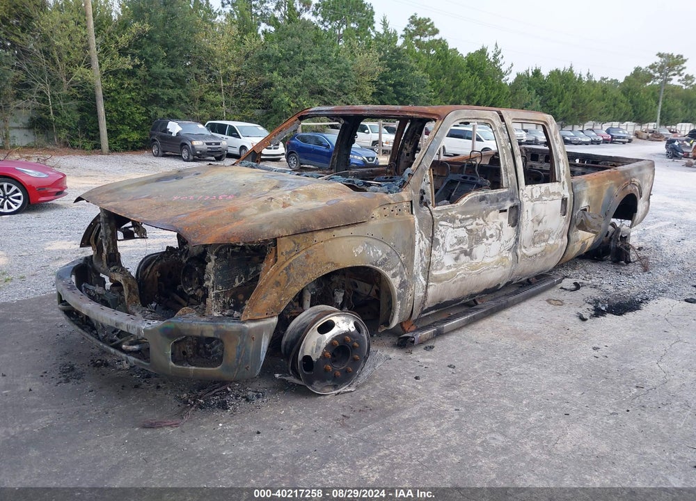 2011 FORD F-450 LARIAT VIN: 1FT8W4DT3BEB64801