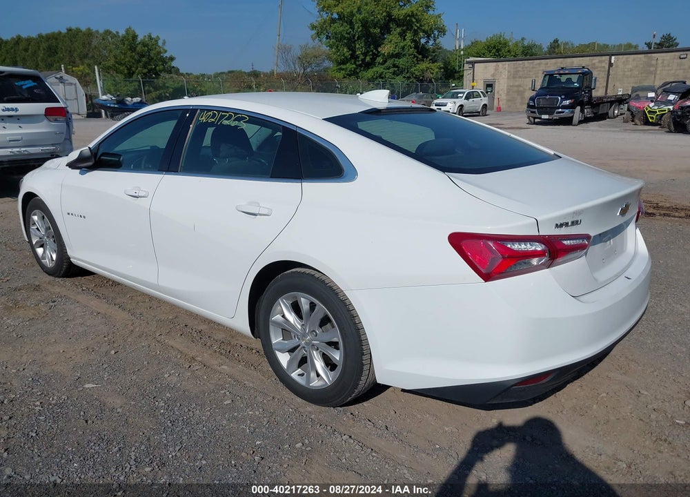 2022 CHEVROLET MALIBU FWD LT VIN: 1G1ZD5STXNF128596