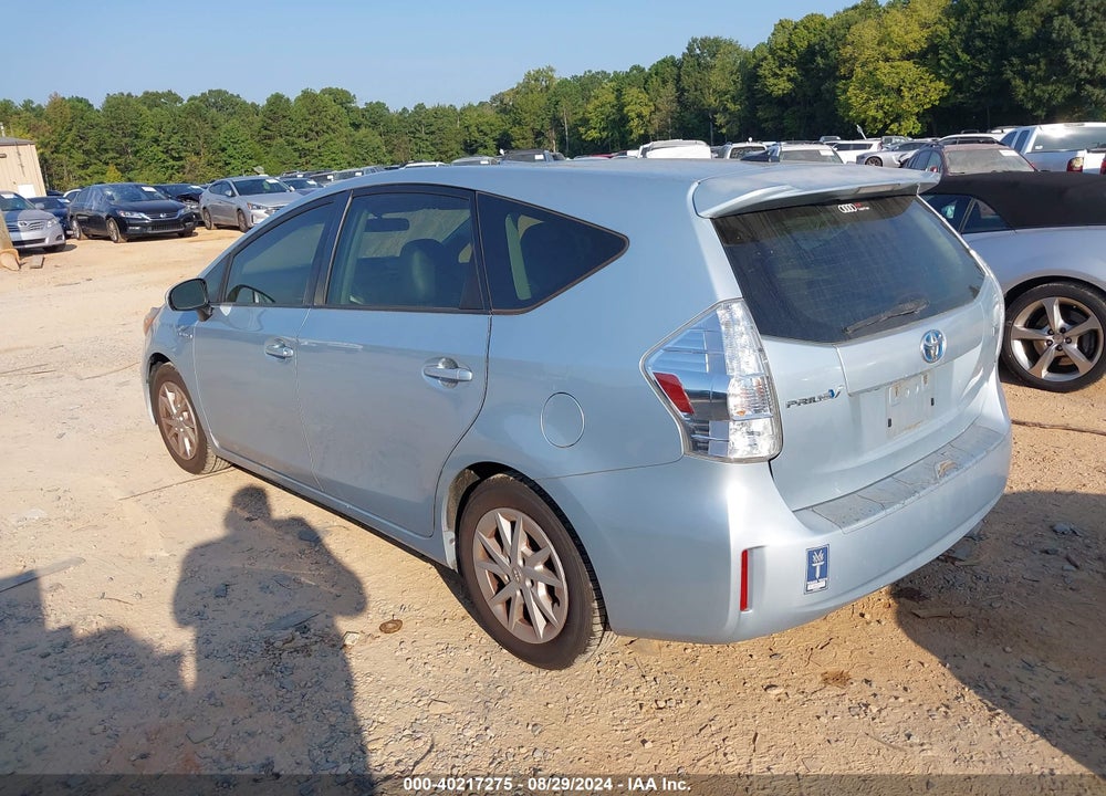 2013 TOYOTA PRIUS V THREE VIN: JTDZN3EU0D3278195