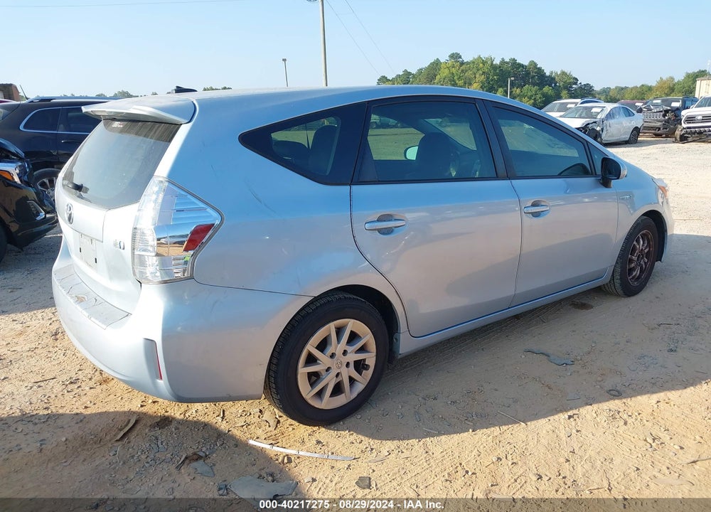 2013 TOYOTA PRIUS V THREE VIN: JTDZN3EU0D3278195