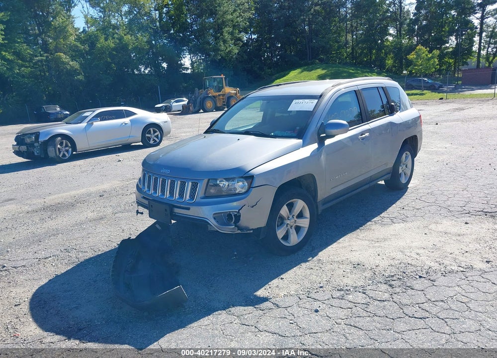 2016 JEEP COMPASS LATITUDE VIN: 1C4NJDEB8GD762550