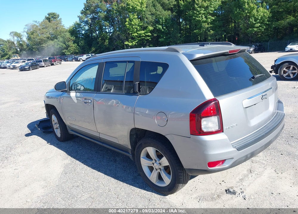 2016 JEEP COMPASS LATITUDE VIN: 1C4NJDEB8GD762550