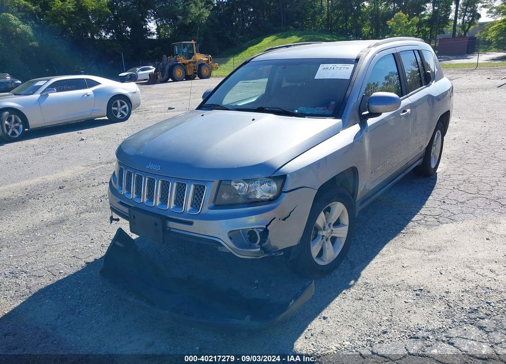 2016 JEEP COMPASS LATITUDE VIN: 1C4NJDEB8GD762550