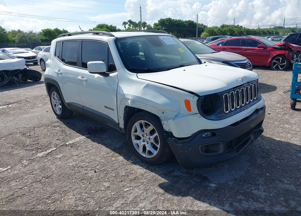 2016 JEEP RENEGADE LATITUDE VIN: ZACCJABT7GPE17739