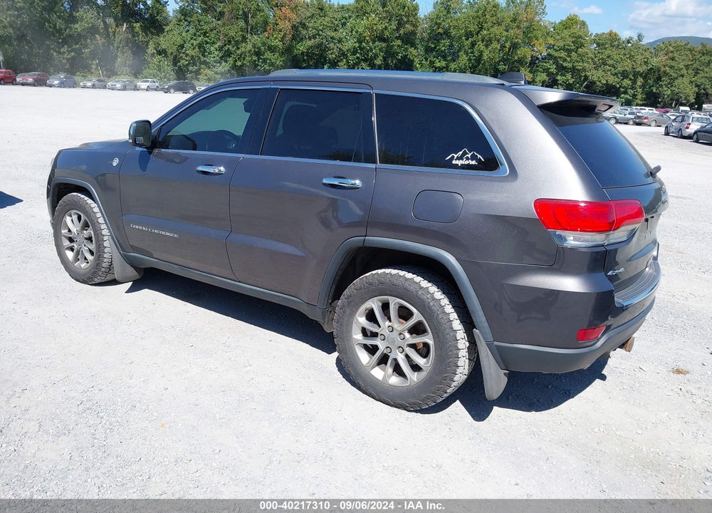 2014 JEEP GRAND CHEROKEE LIMITED VIN: 1C4RJFBG0EC140377