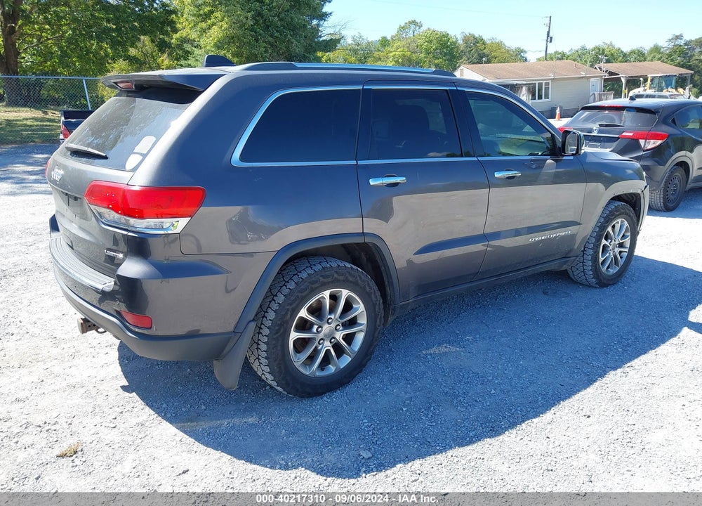 2014 JEEP GRAND CHEROKEE LIMITED VIN: 1C4RJFBG0EC140377