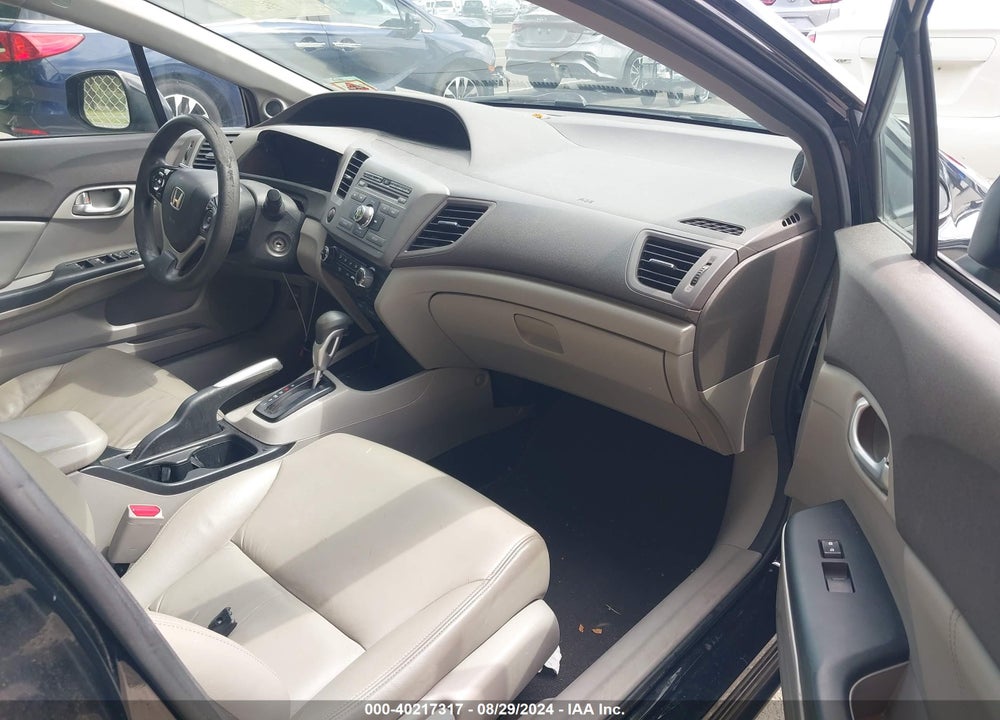 2012 HONDA CIVIC EX-L VIN: 19XFB2F97CE325360