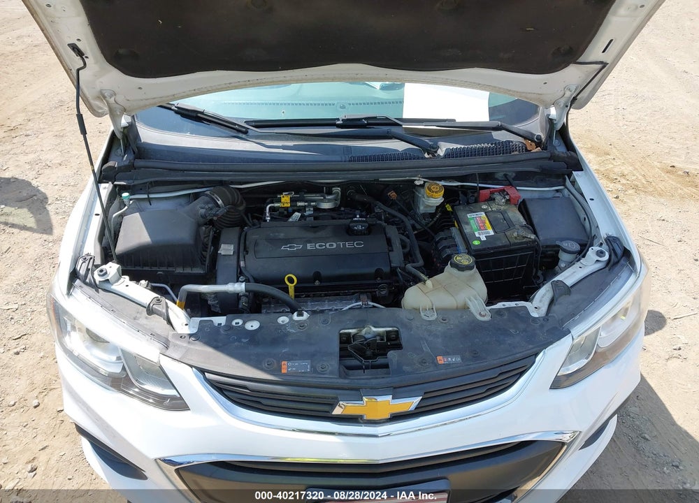 2017 CHEVROLET SONIC VIN: 1G1JD5SH5H4109348