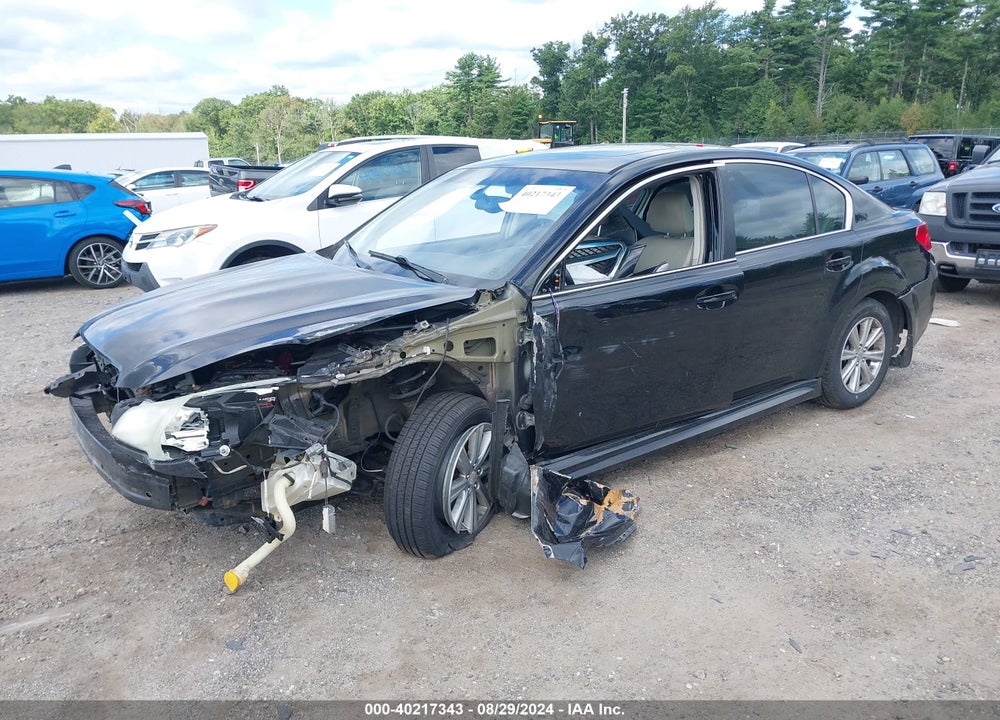 2010 SUBARU LEGACY 2.5I PREMIUM VIN: 4S3BMBG64A3237853