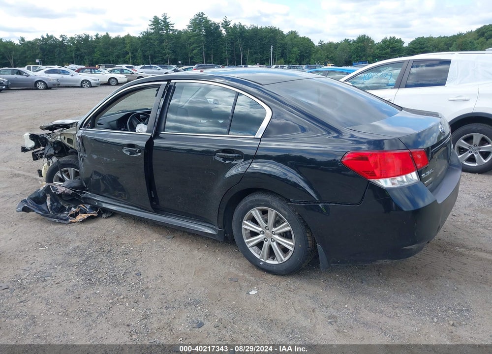 2010 SUBARU LEGACY 2.5I PREMIUM VIN: 4S3BMBG64A3237853