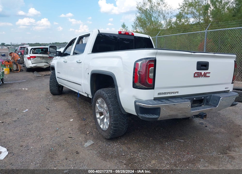 2016 GMC SIERRA 1500 SLT VIN: 3GTU2NEC6GG292092