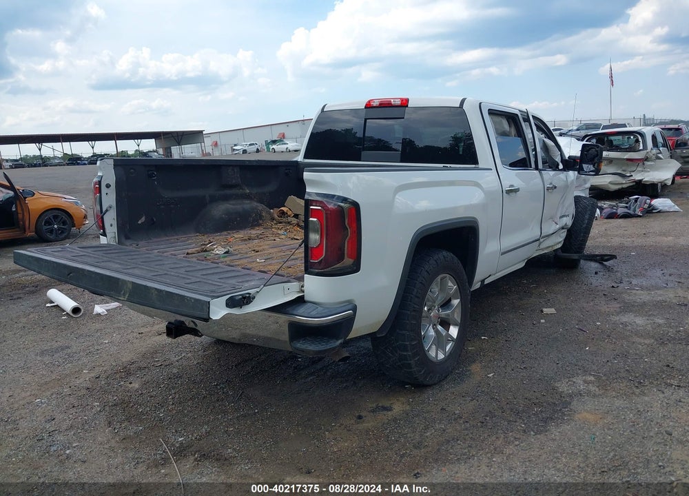 2016 GMC SIERRA 1500 SLT VIN: 3GTU2NEC6GG292092