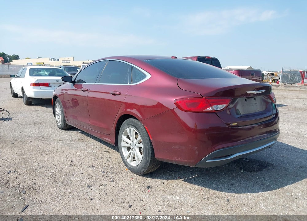 2016 CHRYSLER 200 LIMITED VIN: 1C3CCCABXGN138247