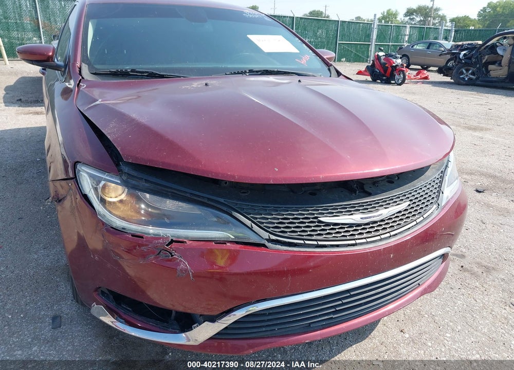 2016 CHRYSLER 200 LIMITED VIN: 1C3CCCABXGN138247