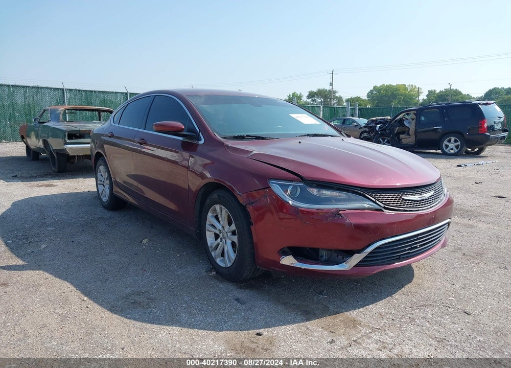 2016 CHRYSLER 200 LIMITED VIN: 1C3CCCABXGN138247