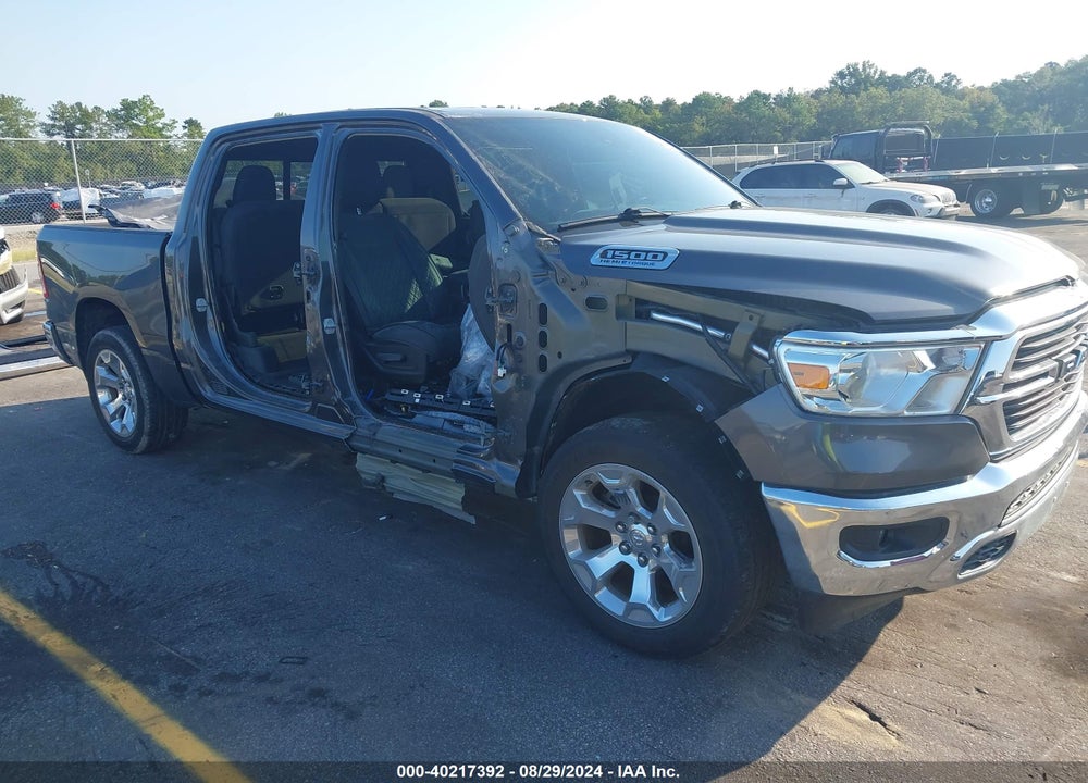 2021 RAM 1500 BIG HORN 4X2 5'7 BOX VIN: 1C6RREFT8MN750032