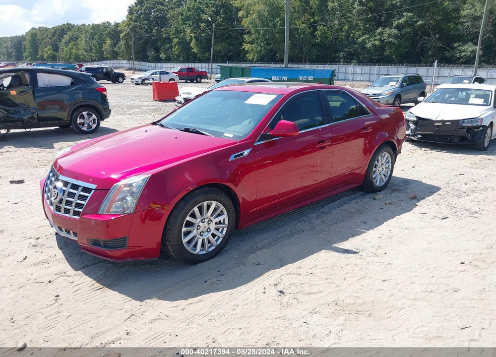 2013 CADILLAC CTS LUXURY VIN: 1G6DE5E55D0114413