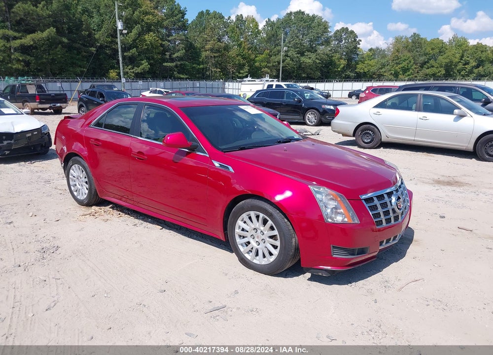 2013 CADILLAC CTS LUXURY VIN: 1G6DE5E55D0114413