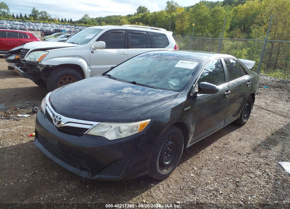 2013 TOYOTA CAMRY HYBRID LE VIN: 4T1BD1FK2DU077443