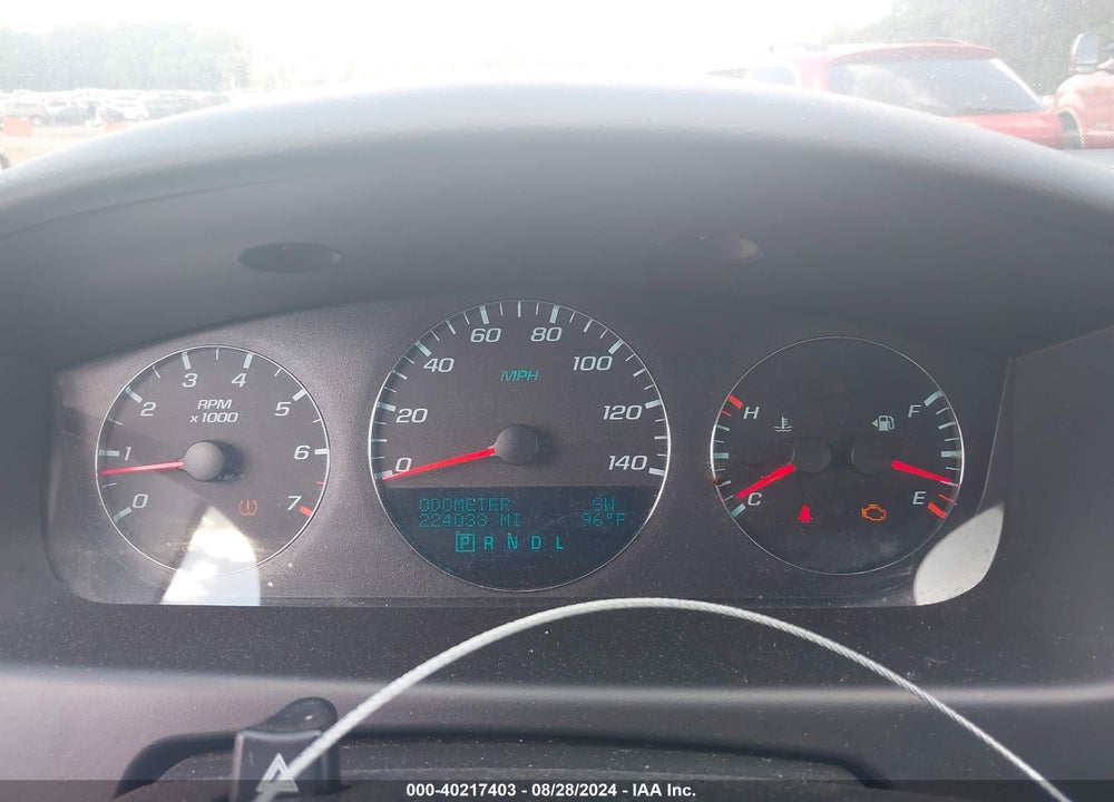 2013 CHEVROLET IMPALA LTZ VIN: 2G1WC5E36D1233661