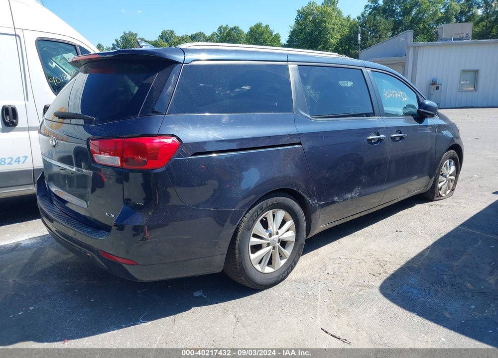 2017 KIA SEDONA LX VIN: KNDMB5C1XH6308699