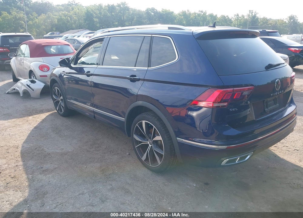 2023 VOLKSWAGEN TIGUAN 2.0T SEL R-LINE VIN: 3VV4B7AX8PM057796