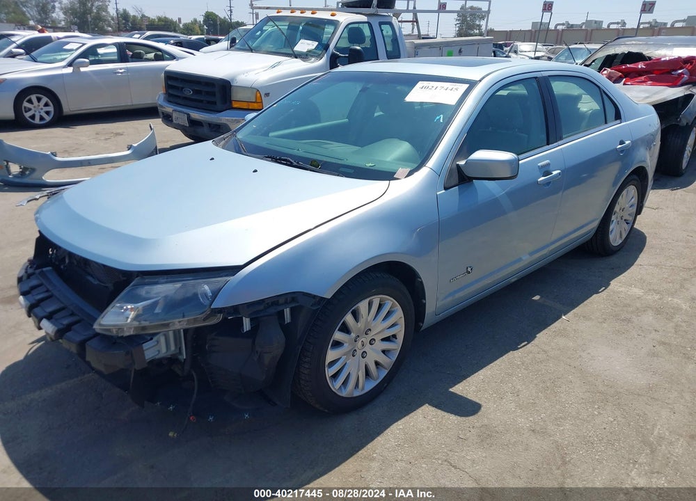 2010 FORD FUSION HYBRID VIN: 3FADP0L35AR199220