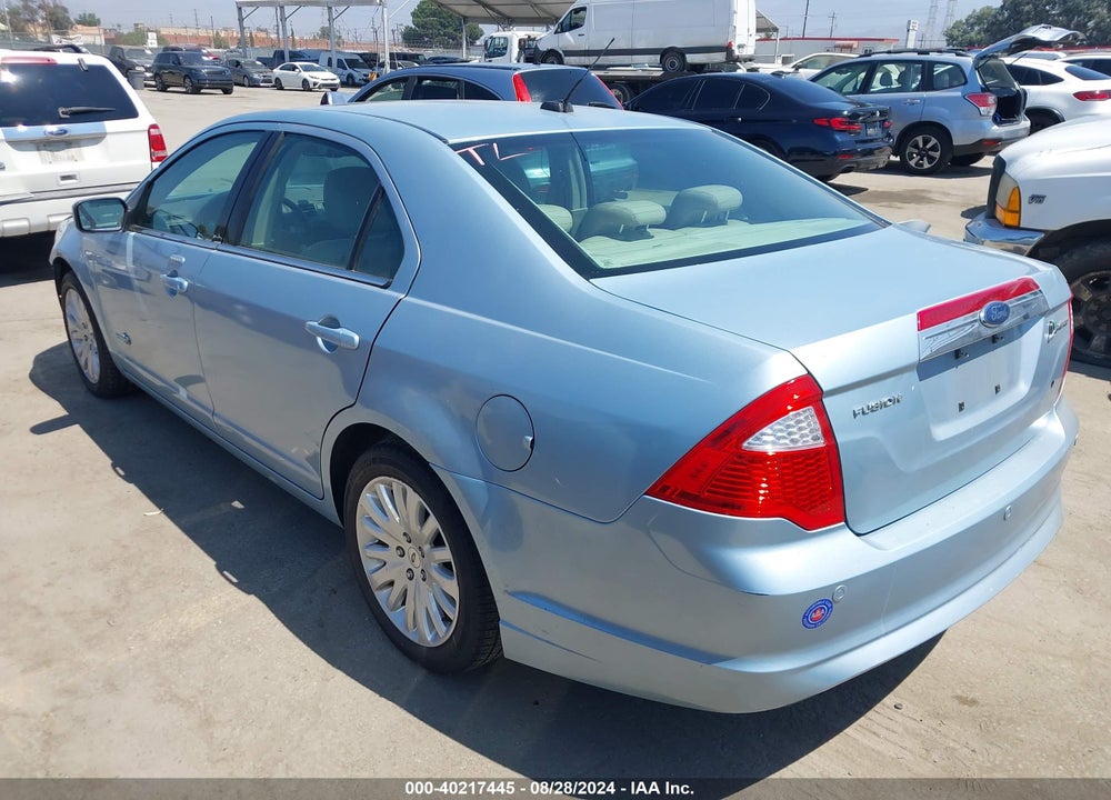 2010 FORD FUSION HYBRID VIN: 3FADP0L35AR199220