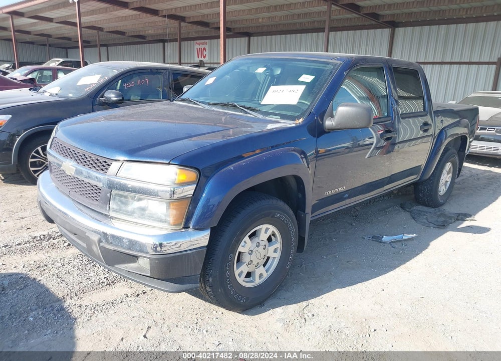2004 CHEVROLET COLORADO LS VIN: 1GCDS136548222851