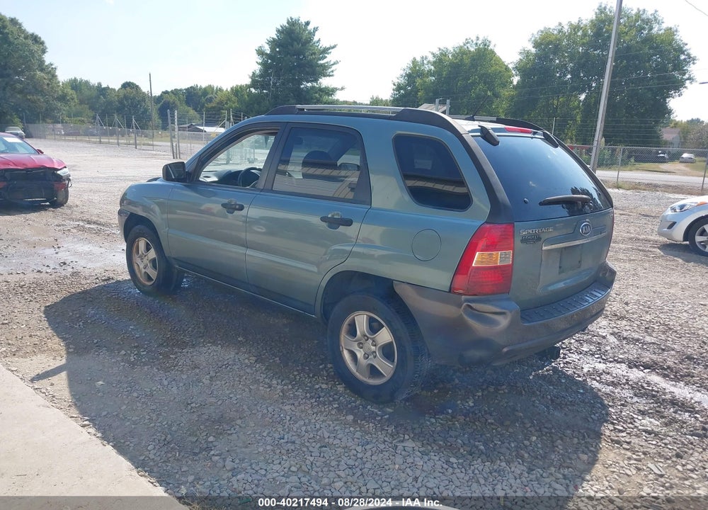 2007 KIA SPORTAGE LX VIN: KNDJF724077413985