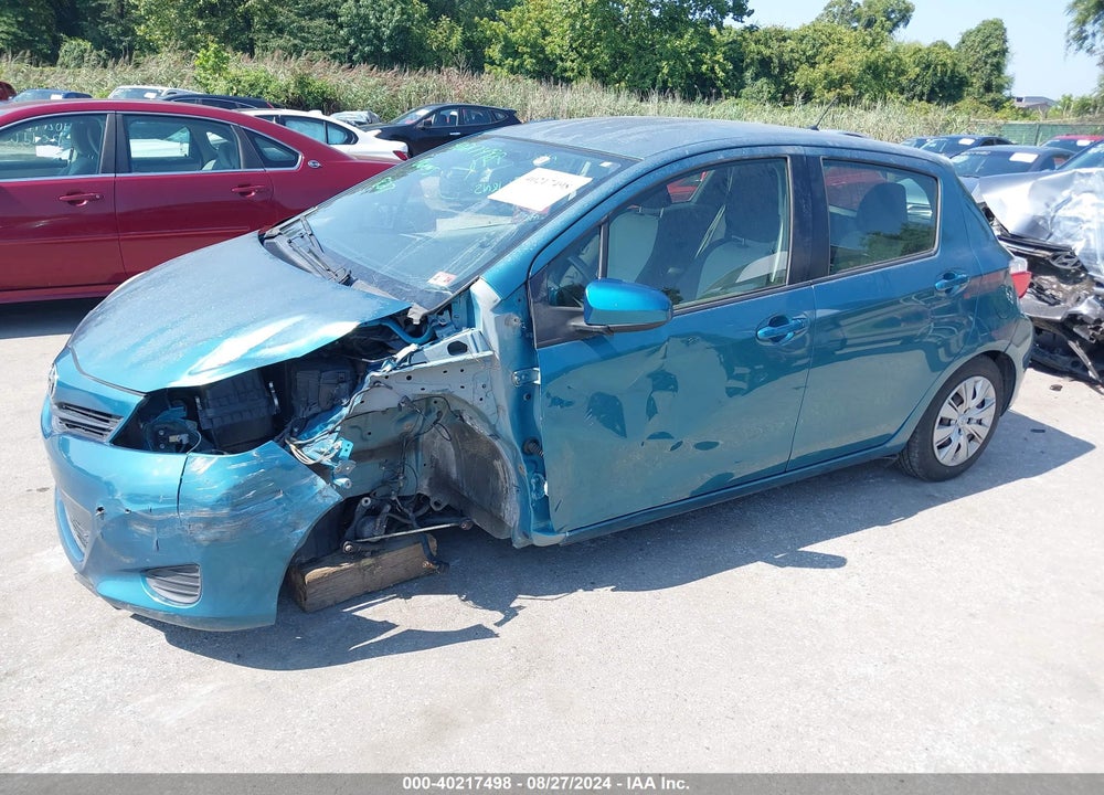 2013 TOYOTA YARIS LE VIN: JTDKTUD33DD561660