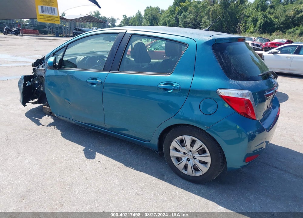 2013 TOYOTA YARIS LE VIN: JTDKTUD33DD561660