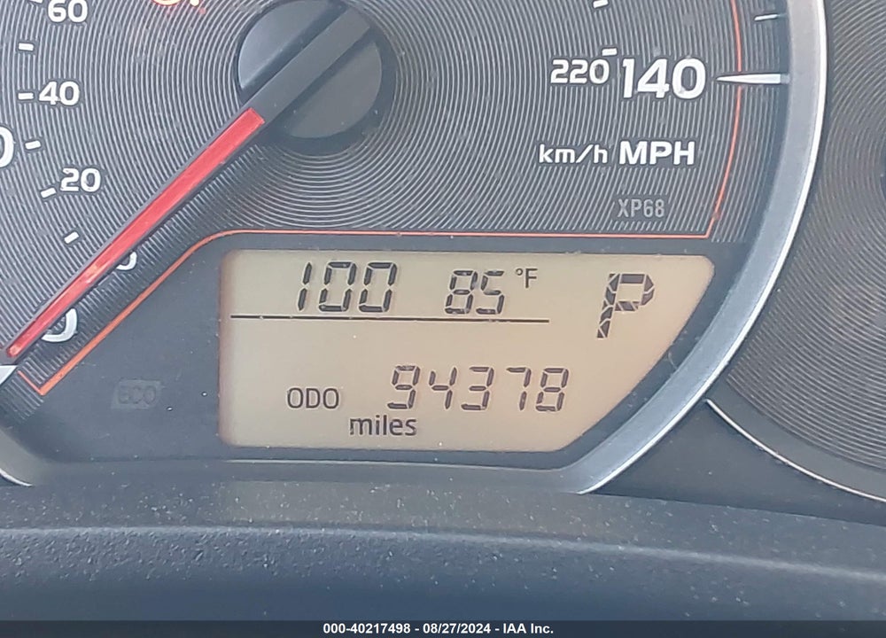 2013 TOYOTA YARIS LE VIN: JTDKTUD33DD561660
