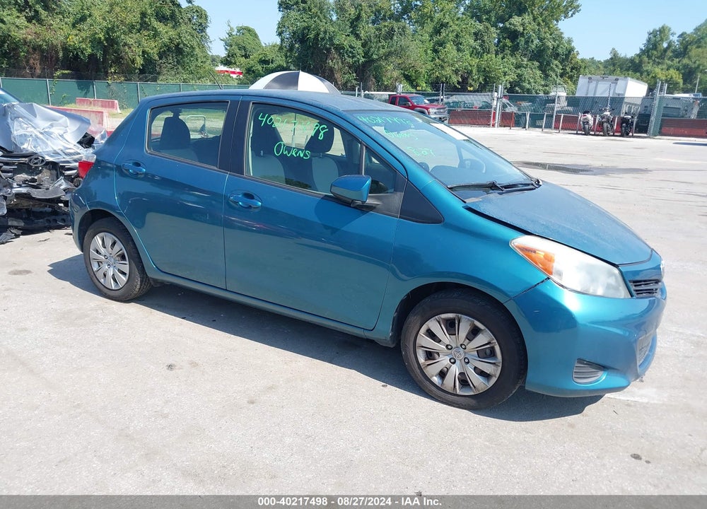 2013 TOYOTA YARIS LE VIN: JTDKTUD33DD561660