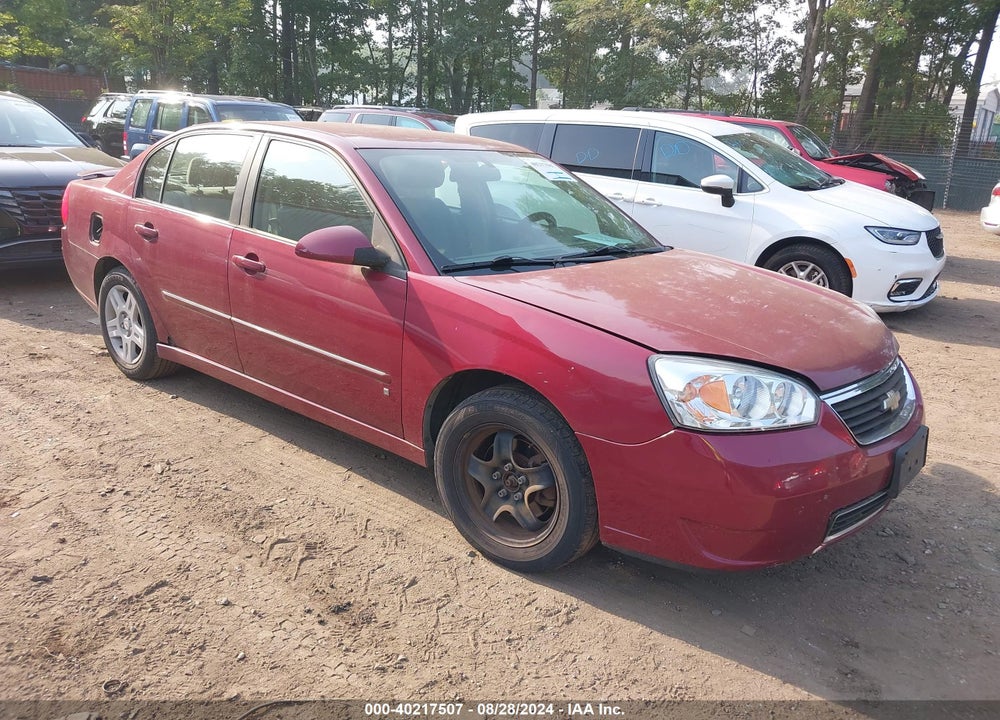2006 CHEVROLET MALIBU LT VIN: 1G1ZT51886F161291