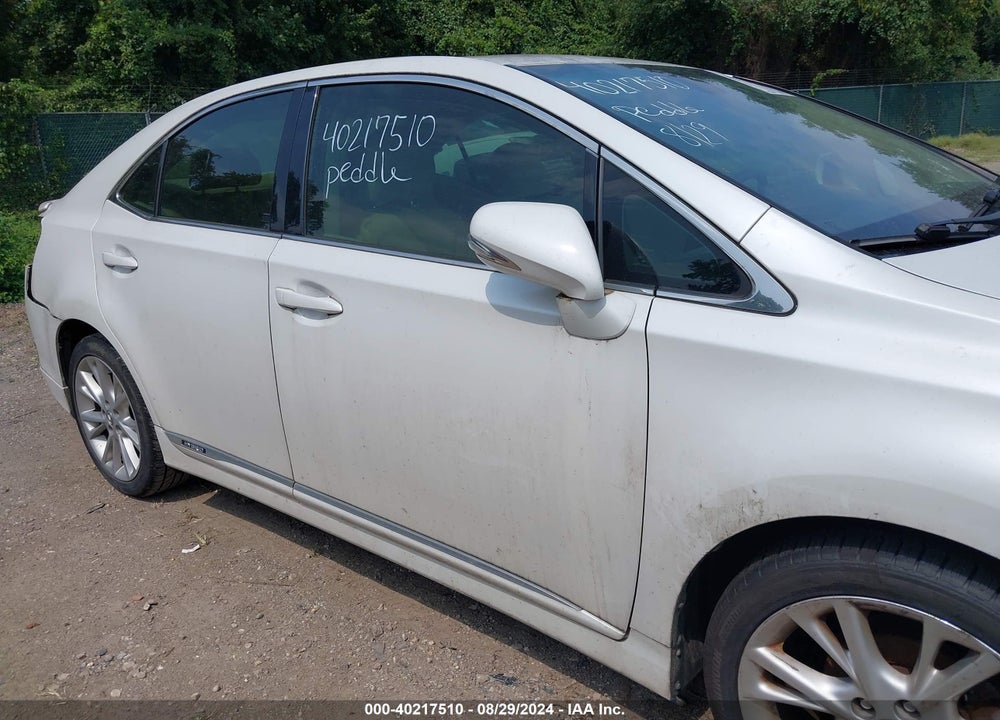 2010 LEXUS HS 250H PREMIUM VIN: JTHBB1BA0A2006464
