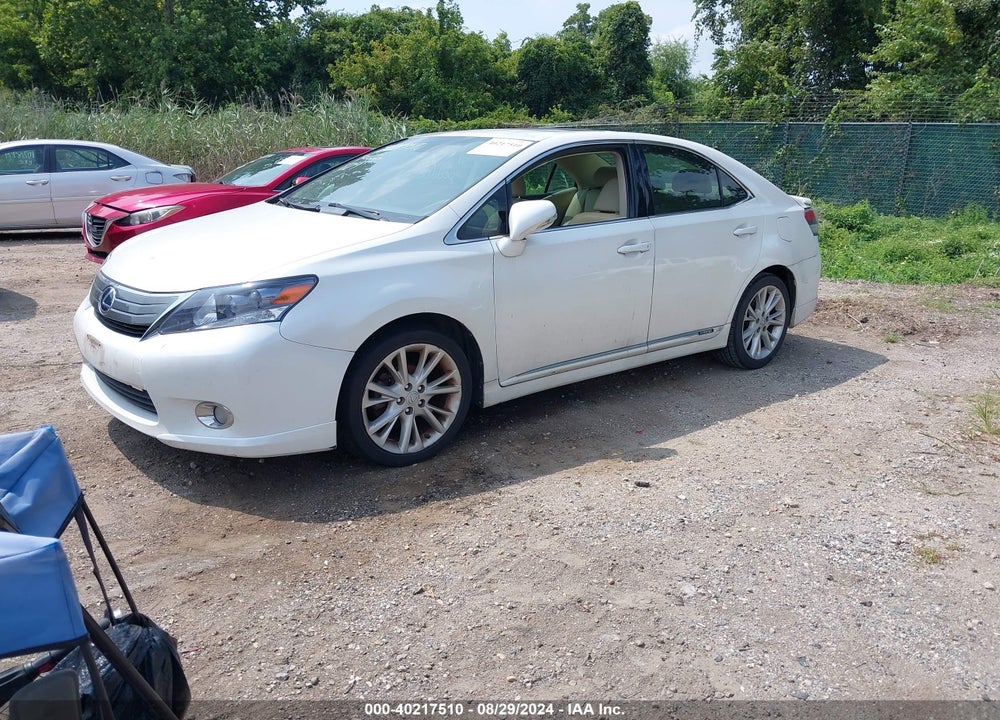 2010 LEXUS HS 250H PREMIUM VIN: JTHBB1BA0A2006464