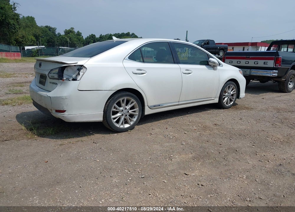 2010 LEXUS HS 250H PREMIUM VIN: JTHBB1BA0A2006464